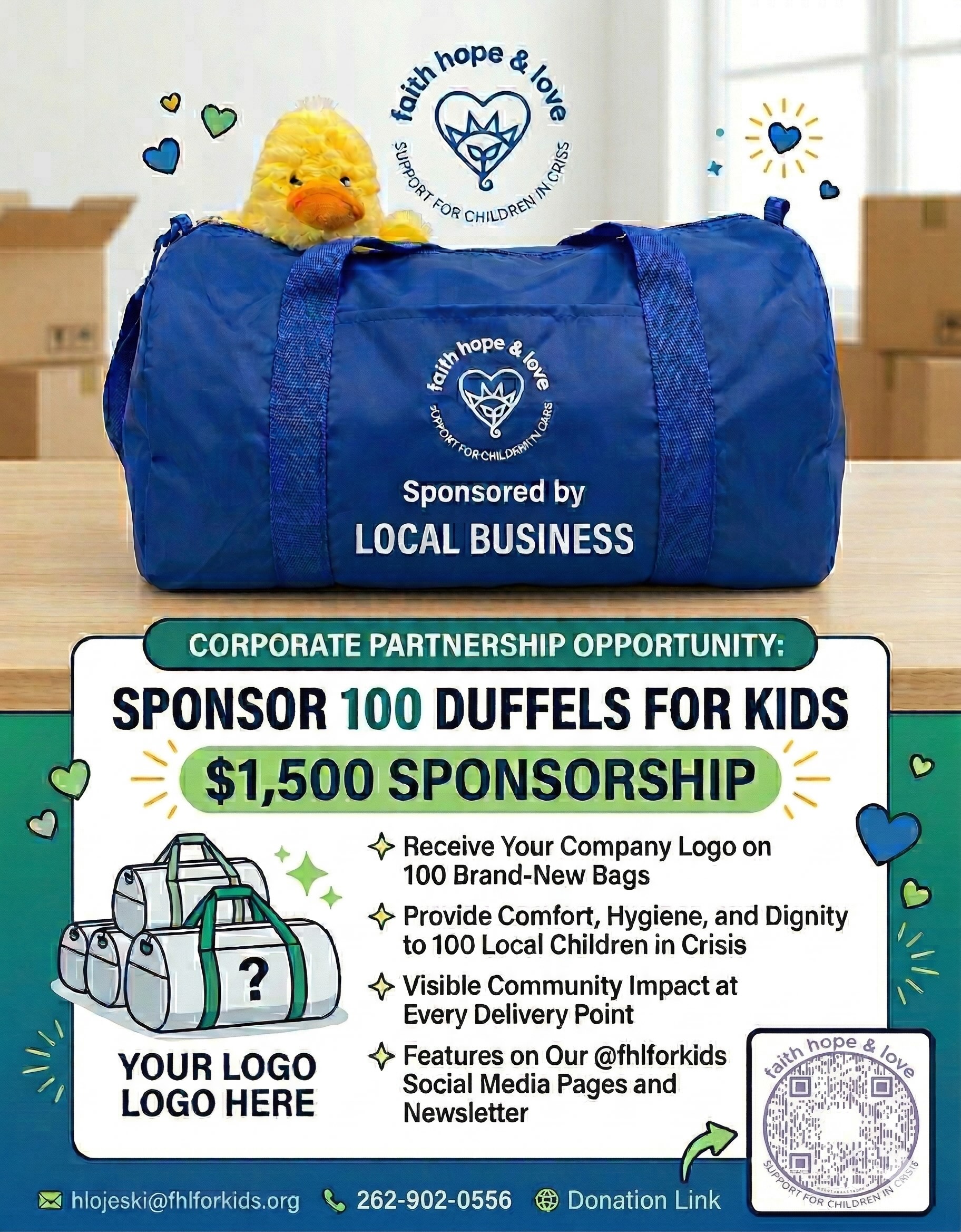 100 Business sponsorship